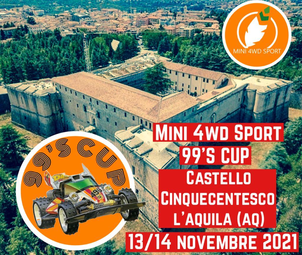 99 cup L'Aquila 2021 castello cinquecentesco mini 4wd sport